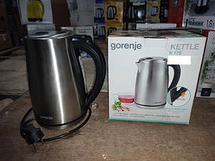 Електричний чайник Gorenje K 17S No 241209101, фото 1