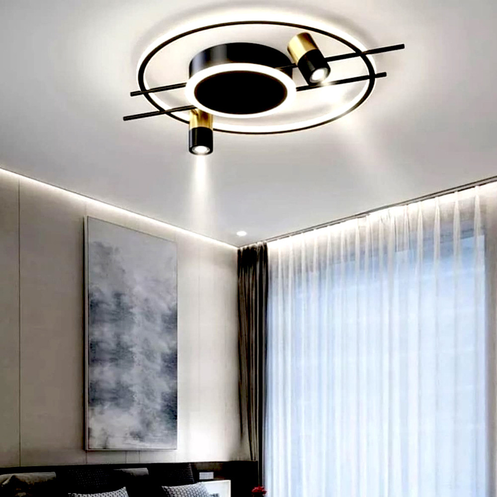 Стельовий LED світильник G 936/2+LED із трьома режимами освітлення для приміщень до 18 м²