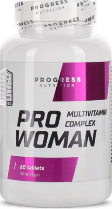 Мультивітаміни для жінок Progress Nutrition Pro Woman Multivitamin Complex 60 таб