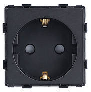 Розумна Wi-Fi-розетка 1DAL | Чорний + Статистика Енергоспоживання (P86-STS.WF.BL), фото 3