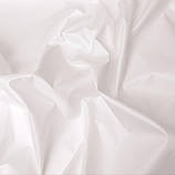 Відріз 1,2м(дефект) плащова лаке водовідштовхуюча молочна, фото 5