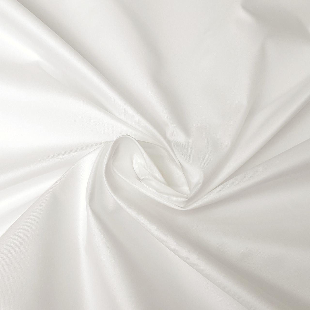 Відріз 1,2м(дефект) плащова лаке водовідштовхуюча молочна, фото 1