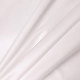 Відріз 1,2м(дефект) плащова лаке водовідштовхуюча молочна, фото 4