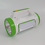 Ручний ліхтар на сонячній батареї з функцією Power Bank 2000mAh -TJ-5158, зелений, фото 6