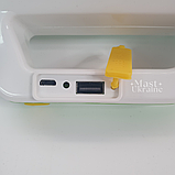 Ручний ліхтар на сонячній батареї з функцією Power Bank 2000mAh -TJ-5158, зелений, фото 9