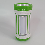 Ручний ліхтар на сонячній батареї з функцією Power Bank 2000mAh -TJ-5158, зелений, фото 7