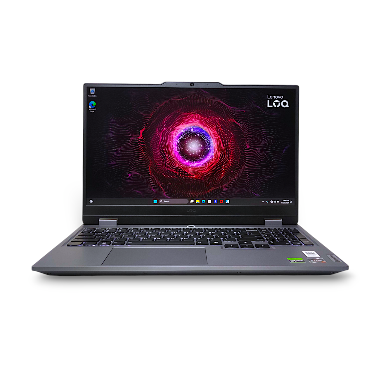 Ноутбук Lenovo LOQ 15.6 FHD 144Hz Ryzen 7 7435HS 16Gb DDR5 SSD512GB RTX 4070 8GB 15ARP9 (83JC009CUS) 9349