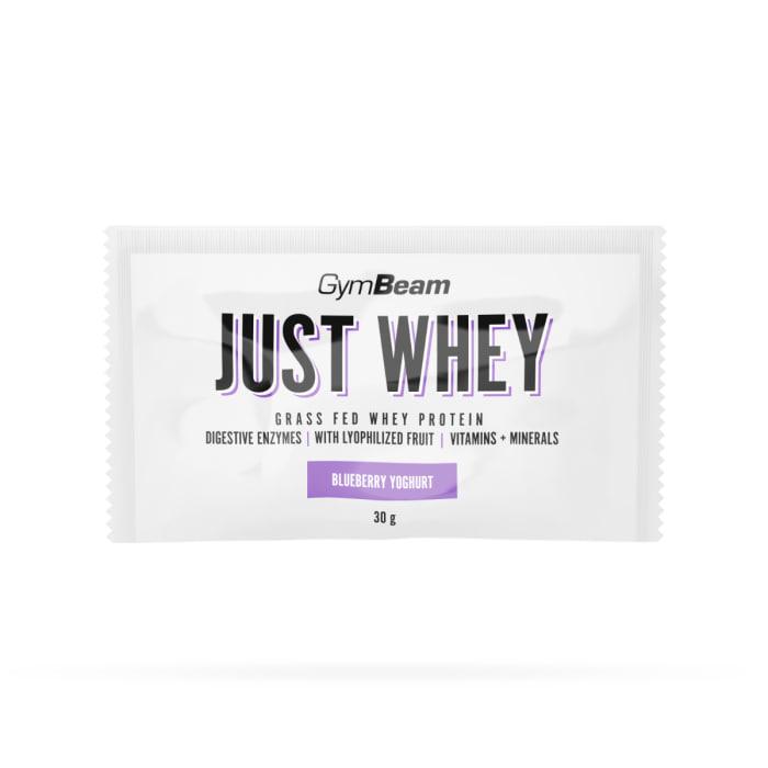 Протеїн Just Whey зі смаком чорничного йогурту GymBeam, 30 г