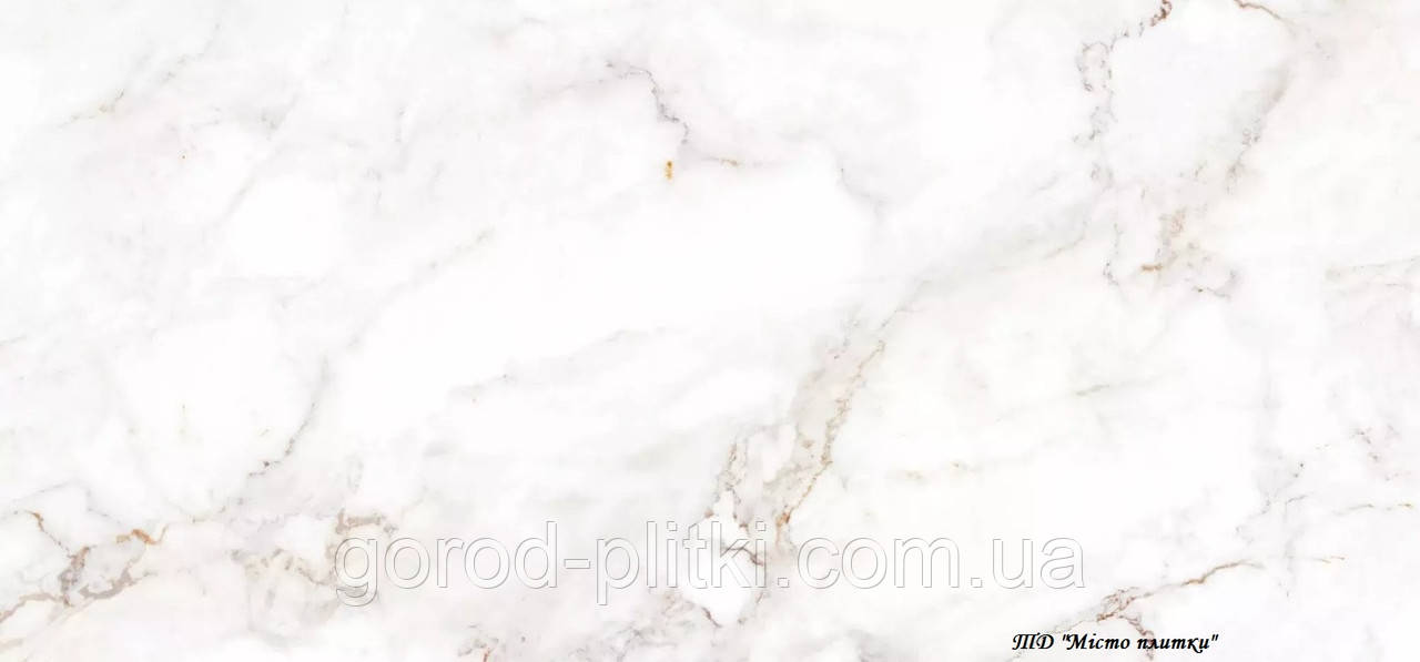 Плитка 60х120 - керамограніт Palazzo White F P 600x1200x8 R Satin, фото 1