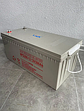 Акумуляторна батарея YNDK GEL 12V 200Ah Акумулятор Тягова для Сонячних електростанцій для дому та квартири, фото 4