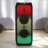 Акустична Bluetooth колонка 350 Вт. потужна акустична система 5400 mAh з 2 динаміками, фото 3