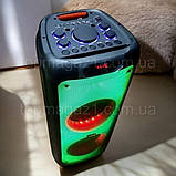 Акустична Bluetooth колонка 350 Вт. потужна акустична система 5400 mAh з 2 динаміками, фото 4