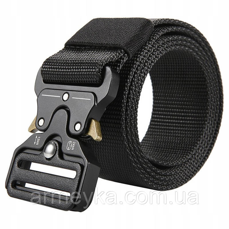 Ремінь, тактичний Cobra Lock Belt, чорний, нейлон, PRC
