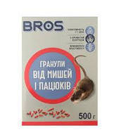 Гранули від мишей і пацюків 500г Брос