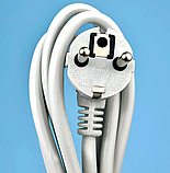 Подовжувач мережевий Power Socket 8206, 2 USB, Type-C, 4 розетки, 2 м, чорний, фото 5