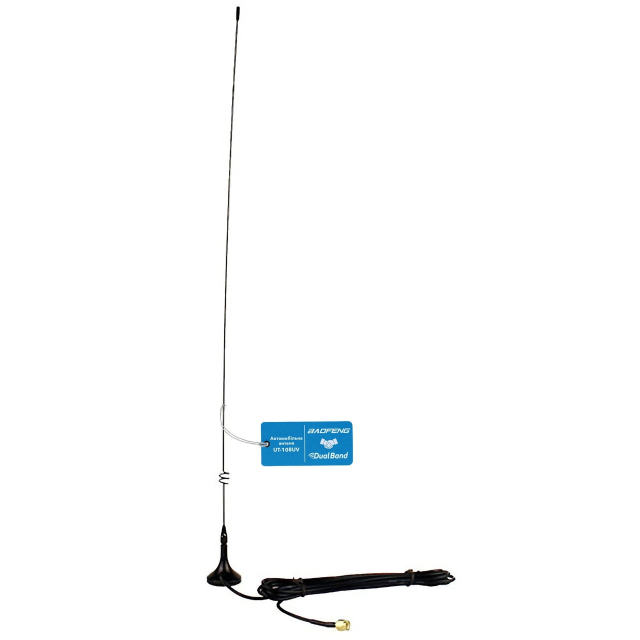 Антена Nagoya UT-108UV (144/430MHz, магніт) smap