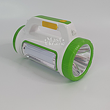 Ручний ліхтар на сонячній батареї з функцією Power Bank 2000mAh -TJ-5158, зелений, фото 3