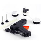 Інструмент для видалення вм'ятин на авто Clefers Pops-a-Den- Рихтування своїми руками - Клей, Пістолет, Присоска в комплекті, фото 8