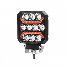 Фара робоча + задній хід, 9-32V 10LED