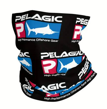 Літній баф, buff PELAGIC, безшовний шарф, пов'язка на шию, фото 1