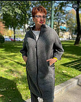 Шикарне жіноче демісезонне пальто prunel- 455 Жаклін