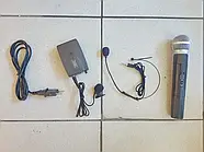 Бездротові мікрофони з колонкою Sennheiser JSL A3 Акустична система з 3 мікрофонами, фото 6