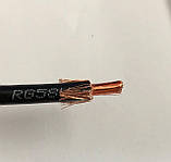 Кабель коаксіальний RG-58U (0,8 мм, 50 Ом) — 20 метрів, фото 3