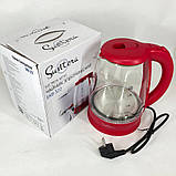 Електрочайник Suntera EKB-322R, чайники з підсвічуванням, електрочайники з підсвічуванням. Колір: червоний, фото 5