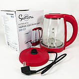 Електрочайник Suntera EKB-322R, чайники з підсвічуванням, електрочайники з підсвічуванням. Колір: червоний, фото 8