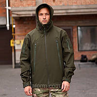 Військова тактична куртка Soft Shell Grifon хакі
