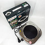 Плита електрична Rainberg RB-009 одноконфоркова настільна електроплита на одну конфорку з нержавіючої сталі, фото 2