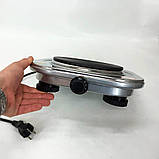 Плита електрична Rainberg RB-009 одноконфоркова настільна електроплита на одну конфорку з нержавіючої сталі, фото 9