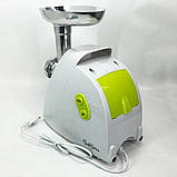 М'ясорубка Suntera SMG-5425W, м'ясорубка-соковитискач, електрична м'ясорубка з насадками для дому, фото 5