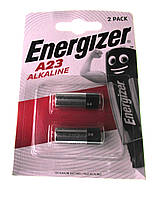 Батарейка Energizer A23 2 шт (12V) - Лужна LR23 для пультів управління