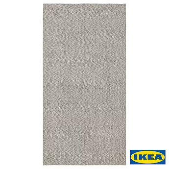 Килимок IKEA TIPHEDE Чорно-білий 205.288.78