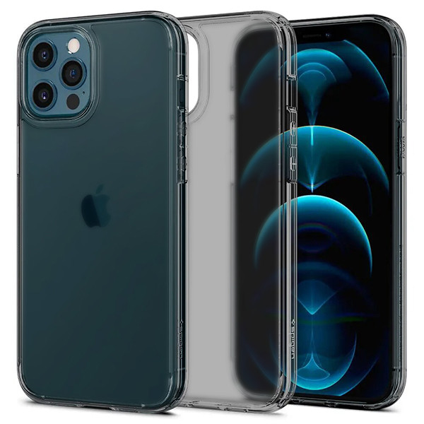 Чохол Spigen Matte Black Case для iPhone 12 Pro Max