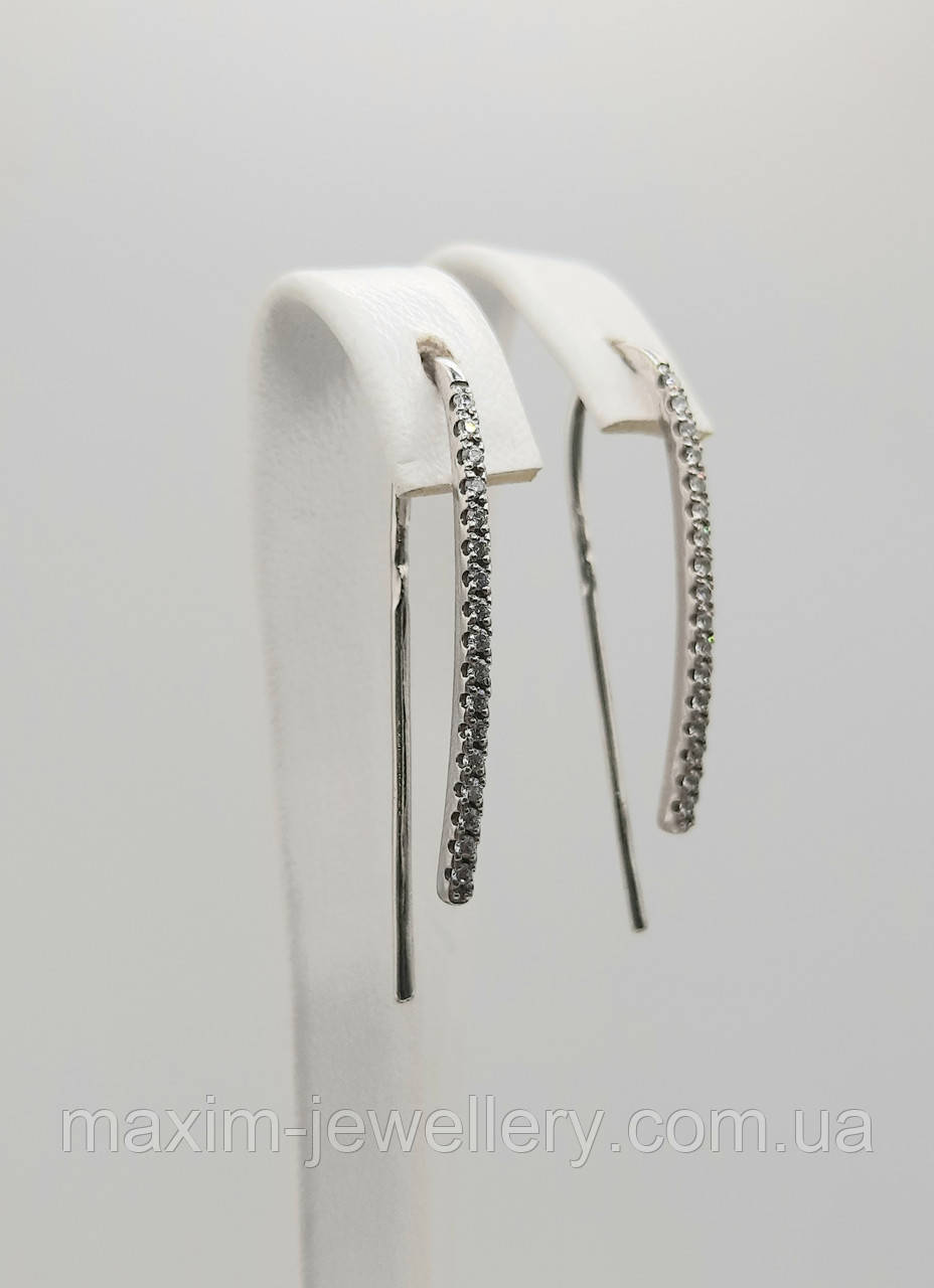 Сережки зі срібла, фото 1