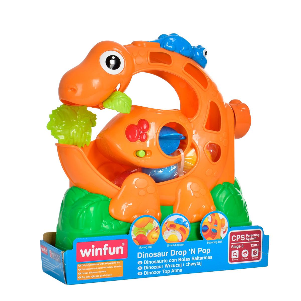 Інтерактивна гра WinFun Динозавр з кульками 0629-NL