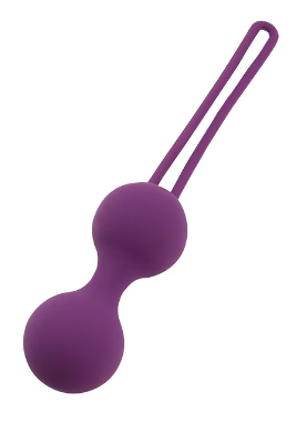 Вагінальні кульки Flight of Fancy для вправ Кегеля фіолетові