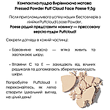 Компактна пудра Вирівнююча матова Pressed Powder Puff Cloud Face Paese 9,5g, фото 4