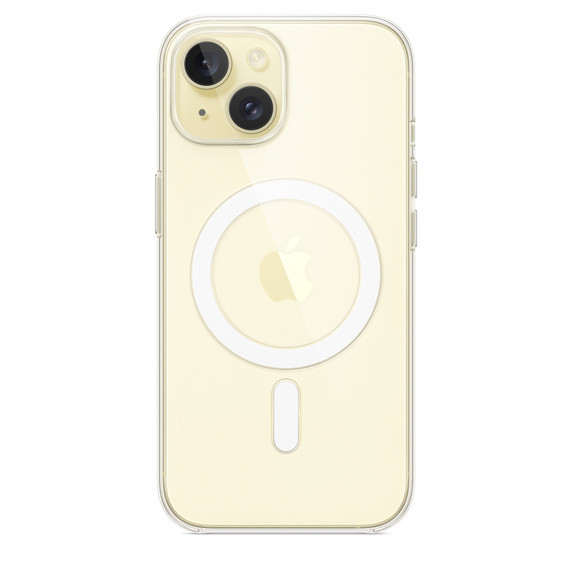 Чехол Clear Case Original with MagSafe для iPhone 15