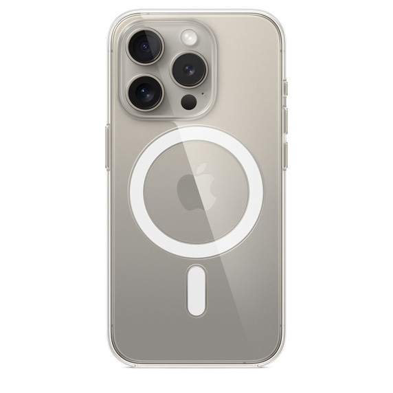 Чехол Clear Case Original with MagSafe для iPhone 15 Pro