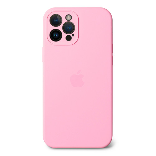 Чохол Silicone case Full Camera Protective для IPhone 15 Pro — Pink