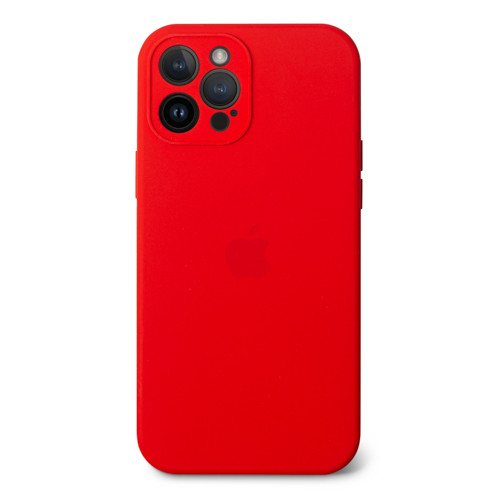 Чохол Silicone case Full Camera Protective для IPhone 15 — Red