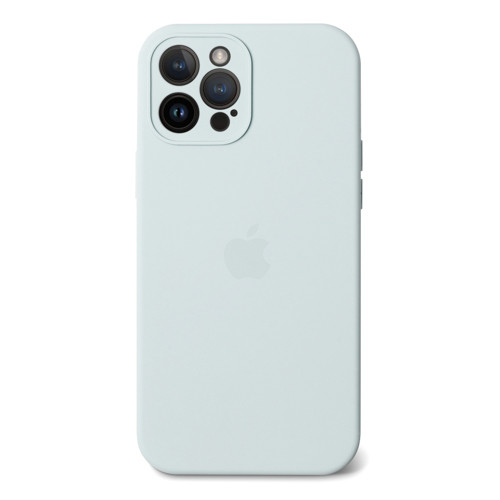 Чехол Silicone case Full Camera Protective для IPhone 15 Pro - Sky Blue