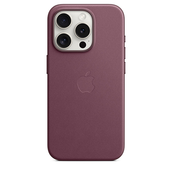 Чехол FineWoven Case with MagSafe для iPhone 15 Pro - Mulberry