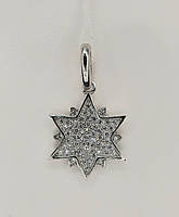 Підвіска "Зірка" з цирконієм зі срібла
