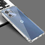 Протиударний прозорий чохол для Motorola Moto Edge 40, фото 4