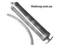 Шприц для заливки олії 500 мл з гнучким шлангом Dk