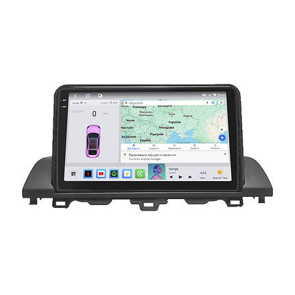 Штатна магнітола Lesko для Honda Accord X 2017-2020г 9" 4/64 QLED CarPlay 4G Wi-Fi GPS 360 Prime, фото 1